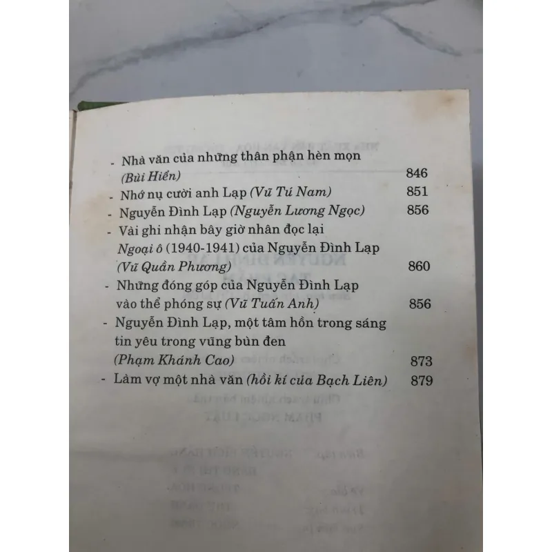 Nguyễn Đình Lạp tuyển tập Tác phẩm - bìa cứng dày 1000 trang 762742