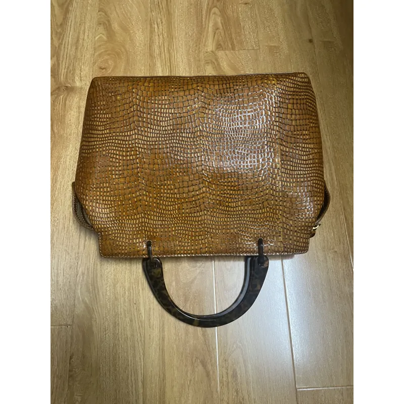 Túi nữ phom hộp da thật 2hand 976451