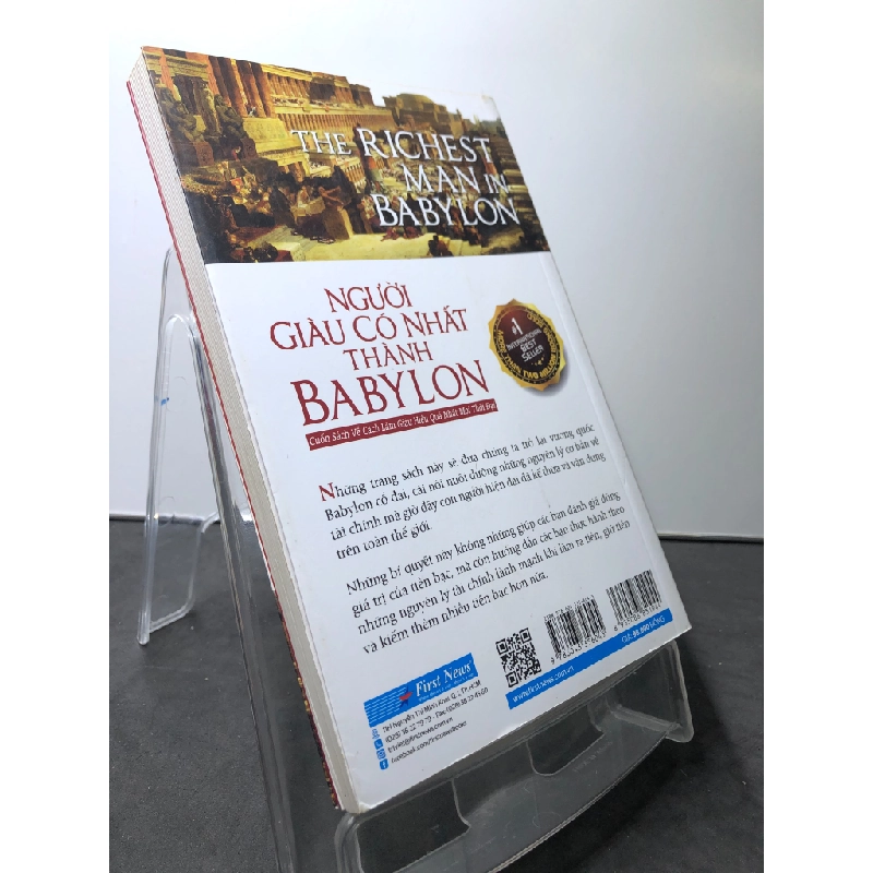 Người giàu có nhất thành Babylon 2022 mới 85% bẩn nhẹ George Samuel Clason HPB0808 KỸ NĂNG 202236