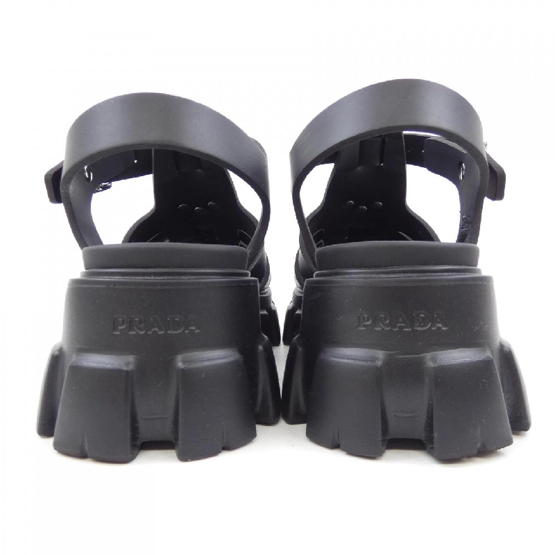 Giày sandal cao su PRADA Monolis với logo hình tam giác 2X3083 - Hàng hiệu Authentic 907175