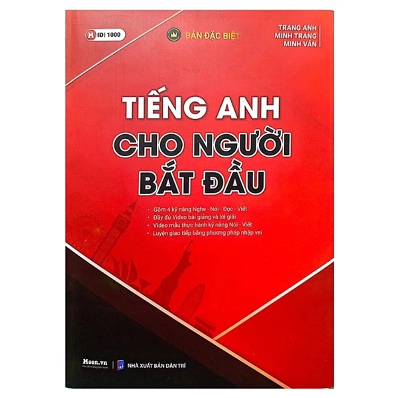 Sách ID - Tiếng anh cho người bắt đầu, người mất gốc cô Trang Anh ... 359002