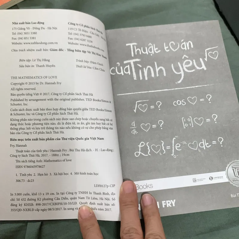 Thuật toán của tình yêu - Hannah Fry 787904