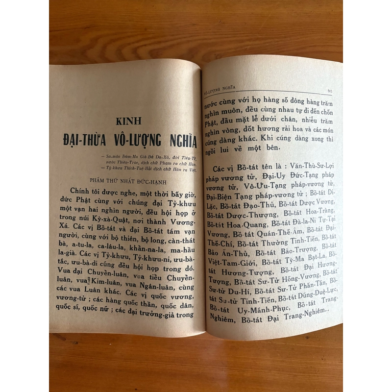 KINH DIỆU PHÁP LIÊN HOA - KINH ĐẠI THỪA VÔ LƯỢNG NGHĨA _ HT. Thích Trí Tịnh _ 1964 520925