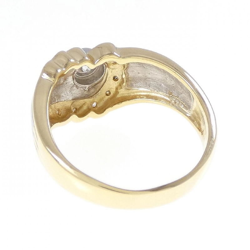 Nhẫn kim cương K18YG/PT900 0.21CT - Hàng hiệu Authentic 848621