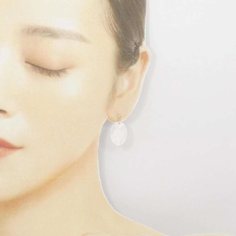 K18YG Ngọc trai mẹ Bông tai - Hàng hiệu Chính hãng 873331