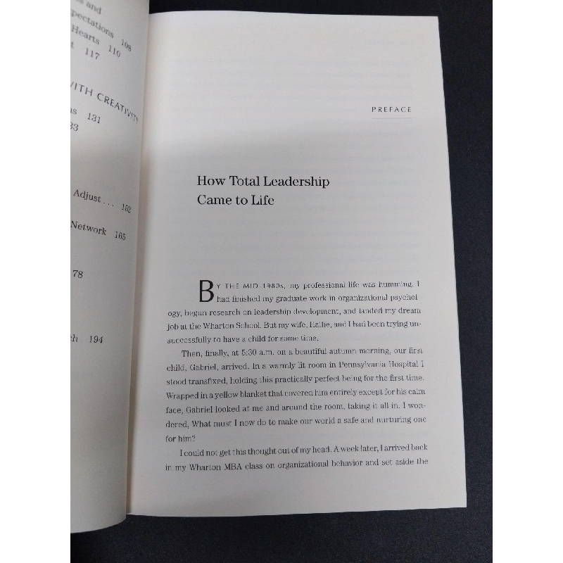 Total leadership Stewart D. Friedman mới 80% bẩn bìa bìa cứng HCM0806 quản trị 914842