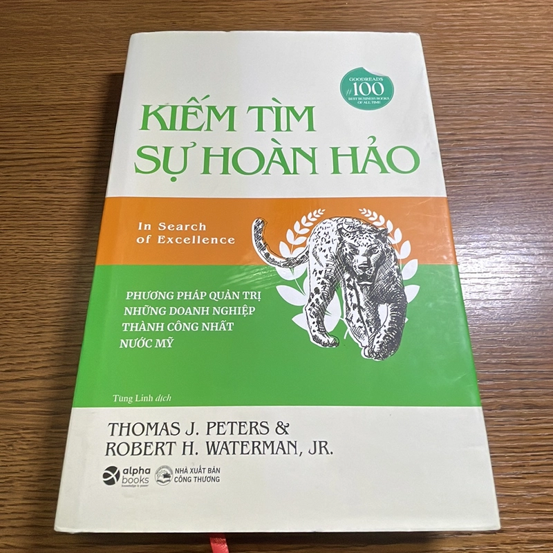 Kiếm tìm sự hoàn hảo Thomas J. Peters 370506