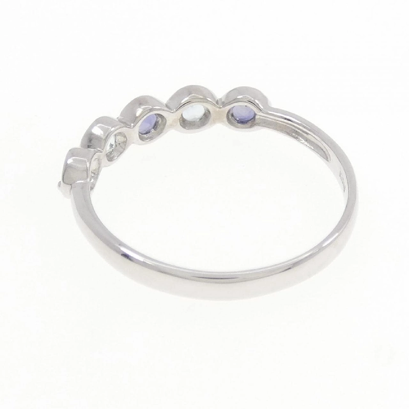 Nhẫn Aquamarine K10WG 673277