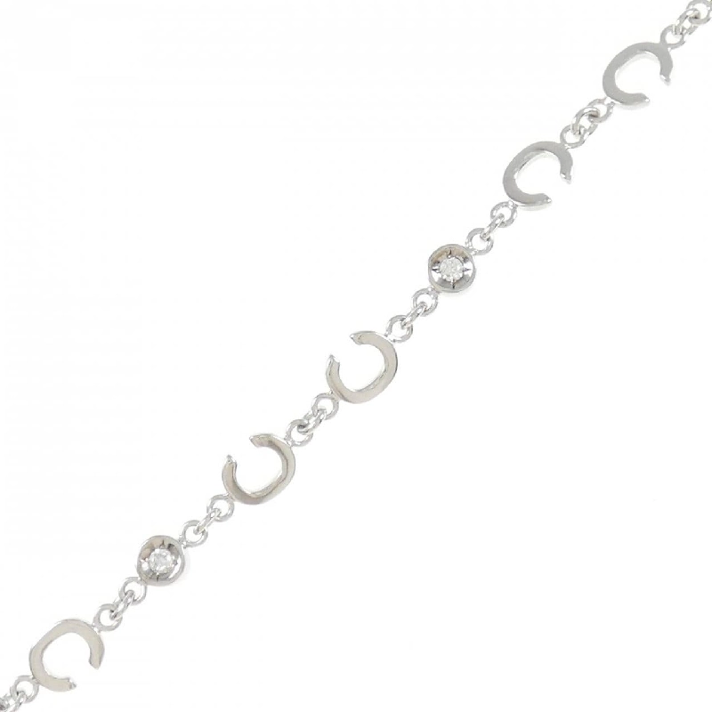 K18WG Vòng tay kim cương 0.12CT - Hàng hiệu Chính hãng 871029