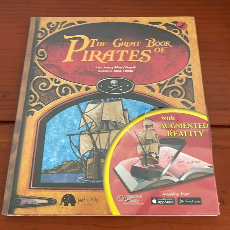 PICTURE BOOK The great book of pirates seal 534302