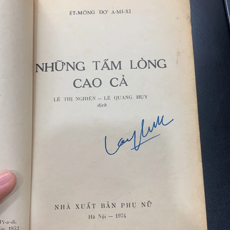 NHỮNG TẤM LÒNG CAO CẢ  278685