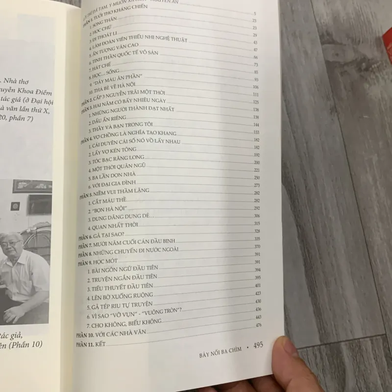 Bảy nổi ba chìm - nguyễn bắc sơn. Có chữ ký tặng. 7b1 1027864