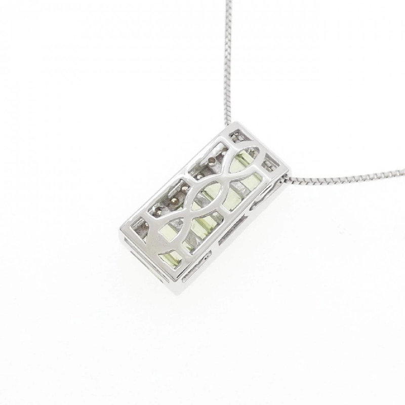 Dây chuyền Sapphire K18WG 0.80CT - Hàng hiệu Chính hãng 859756