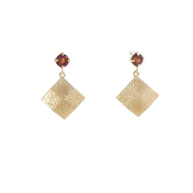 K10YG Garnet Bông tai - Hàng hiệu Chính hãng 868971