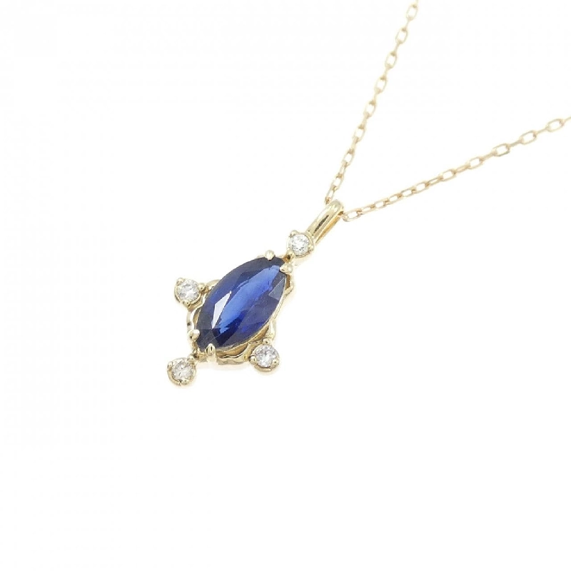 K10YG Sapphire Necklace - Hàng hiệu Authentic 857663