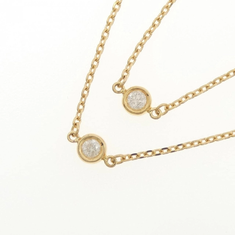 K18YG Dây chuyền kim cương 0.70CT - Hàng hiệu Authentic 849033