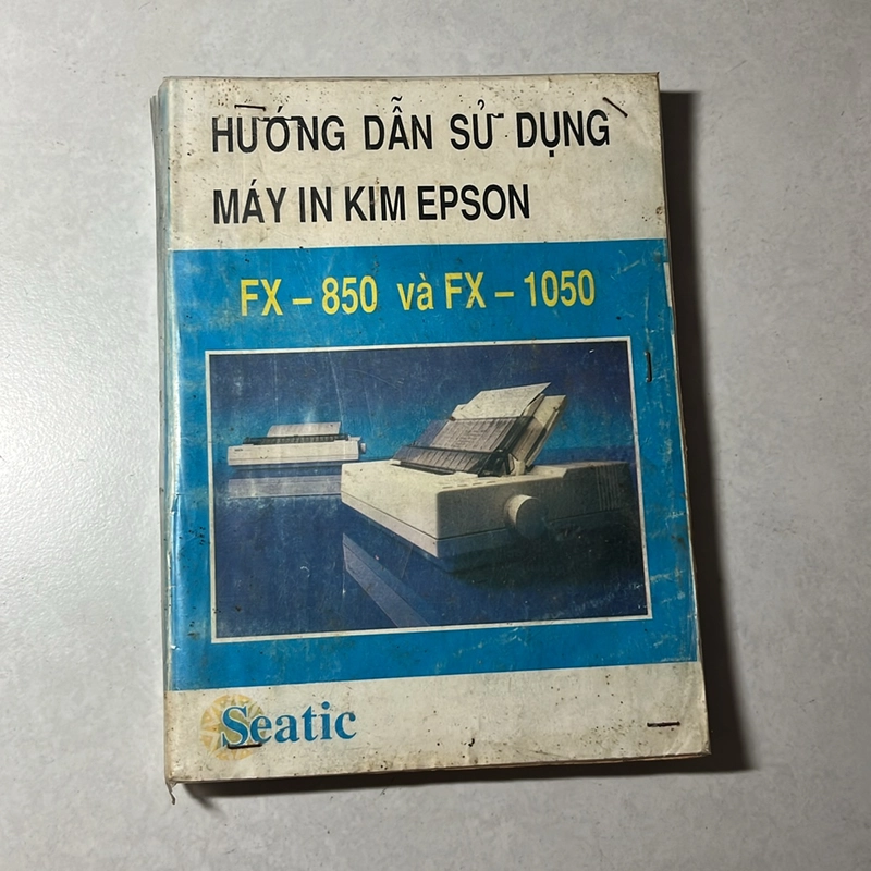 Hướng dẫn sử dụng máy in kim Epson FX-850 và FX-1050 — 1991s 522135