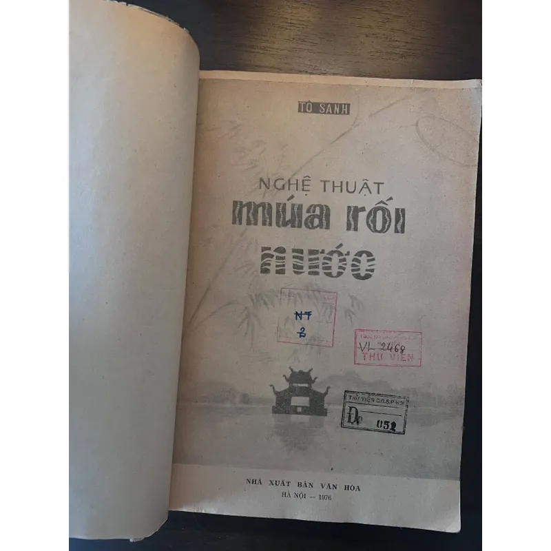 Nghệ thuật múa rối nước (xb 1976) 695554