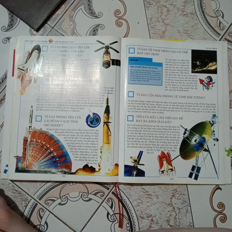 10 vạn câu hỏi vì sao. Nhà xuất bản Đông á. Dày 327 trang 996238
