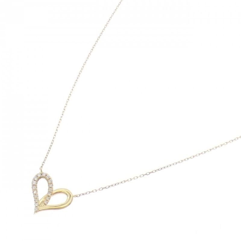 Mặt dây chuyền nửa trái tim Aker Filouge 0.08CT - Hàng hiệu Authentic 842396