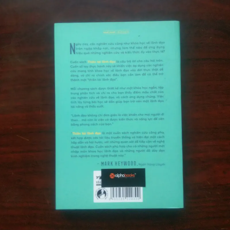 [Sách Quản Trị] Leadership Genius - Thiên Tài Lãnh Đạo (Rus Slater) 1003268