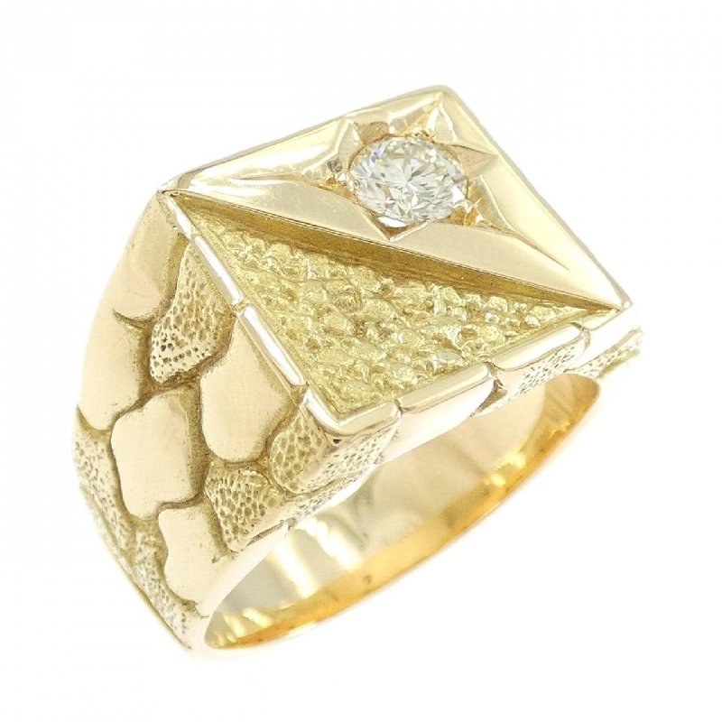 Nhẫn kim cương K18YG 0.347CT - Hàng hiệu Authentic 848573