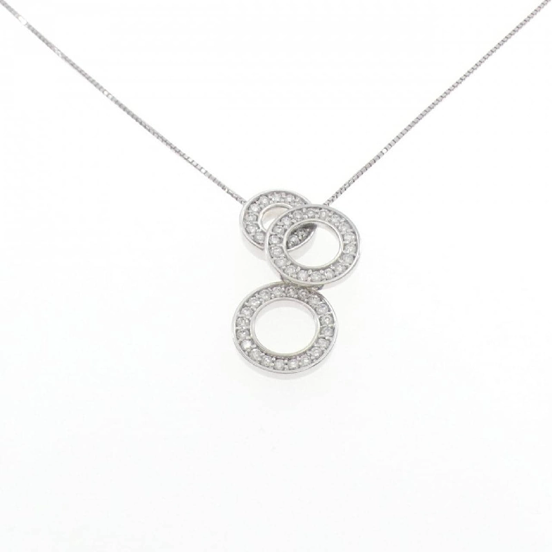 K18WG Dây chuyền kim cương 1.00CT - Hàng hiệu Authentic 859313