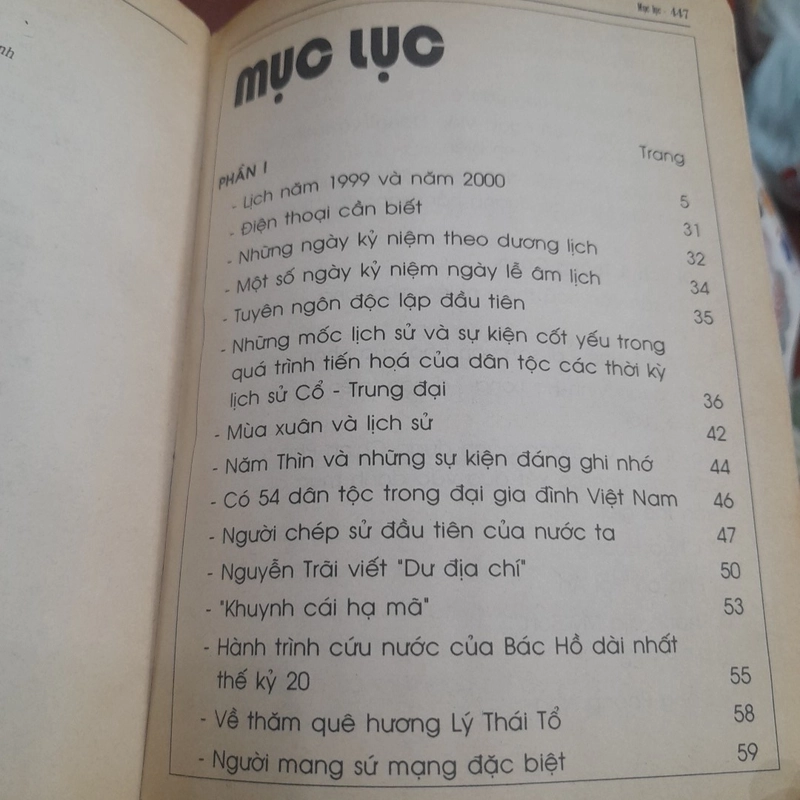 Almanach CHÀO THẾ KỶ 21, Du lịch & Những điều mới lạ 474668