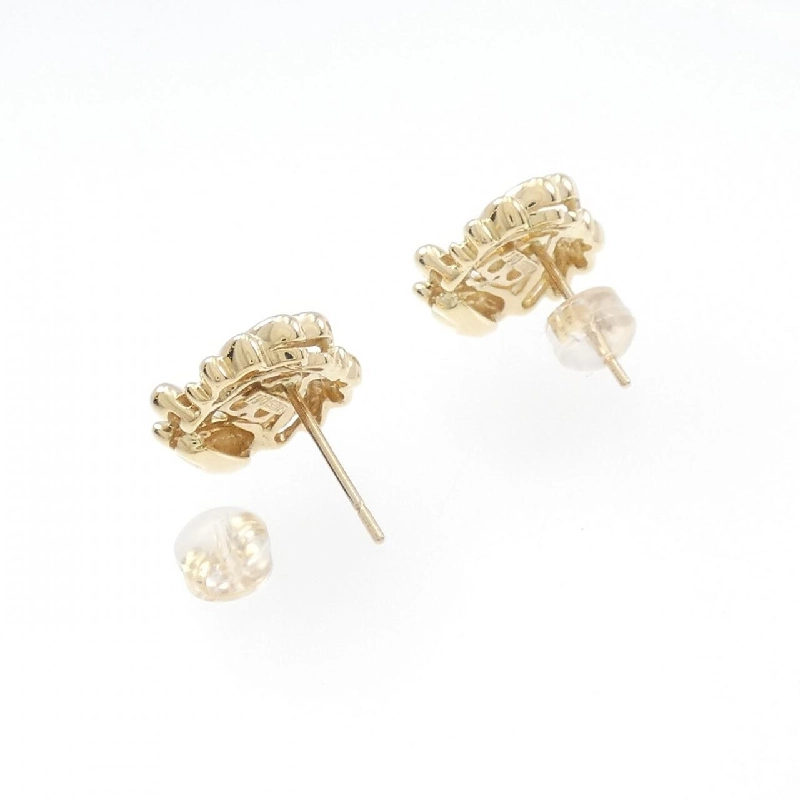 Bông tai kim cương 750YG/K18YG - Hàng hiệu Authentic 868715