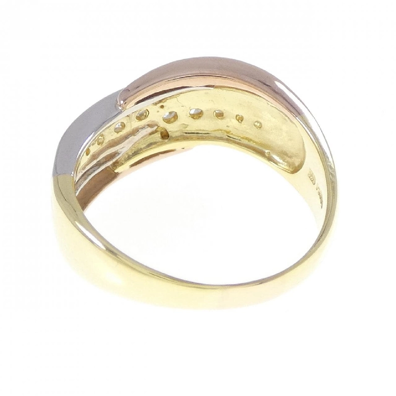 Nhẫn kim cương K18YG/PT900/K18PG 0.30CT - Hàng hiệu Chính hãng 852211