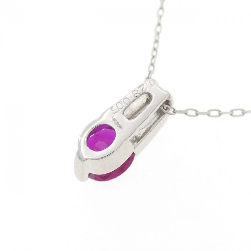 Dây chuyền ruby PT900/PT850 1.28CT - Hàng hiệu Chính hãng 860467