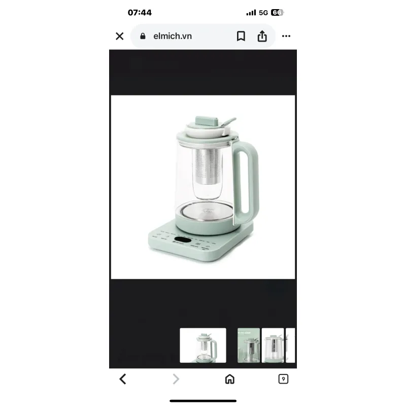 Ấm pha trả đa năng elmich 744788