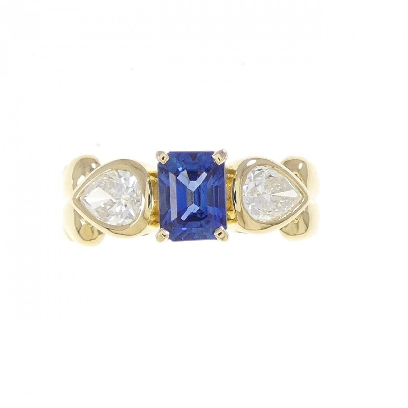 Nhẫn Sapphire K18YG 1.02CT - Hàng hiệu Chính hãng 847905
