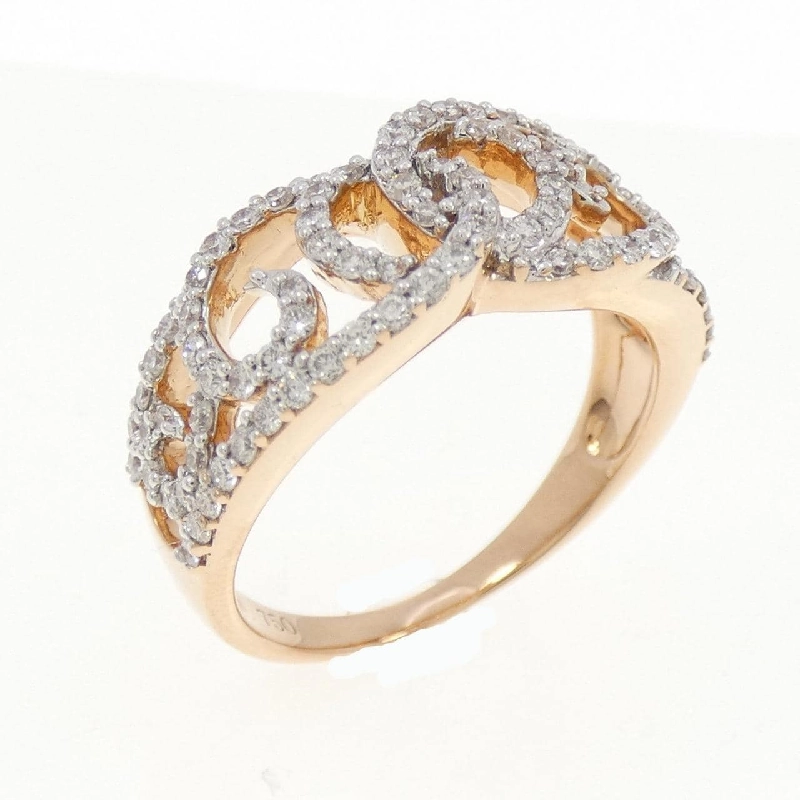 Nhẫn kim cương 750PG 673082