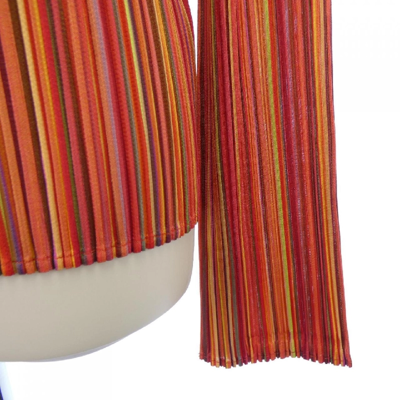 Pleats Please 2011 Kẻ sọc PP11-JK555 7565122 Áo - Hàng hiệu Authentic 773050