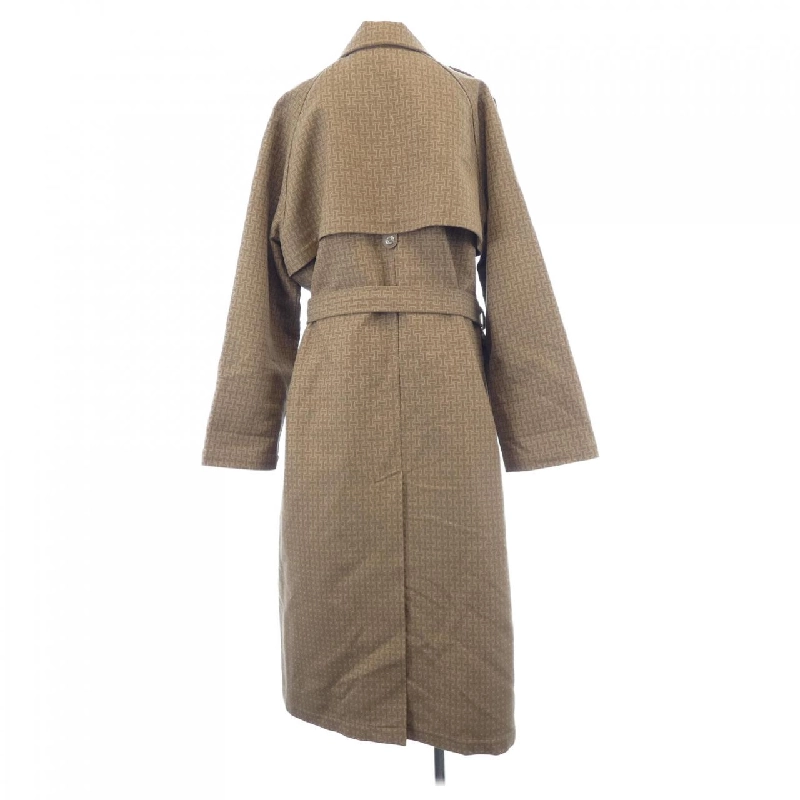 【Mã giảm giá】Áo khoác trench HERMES 639916