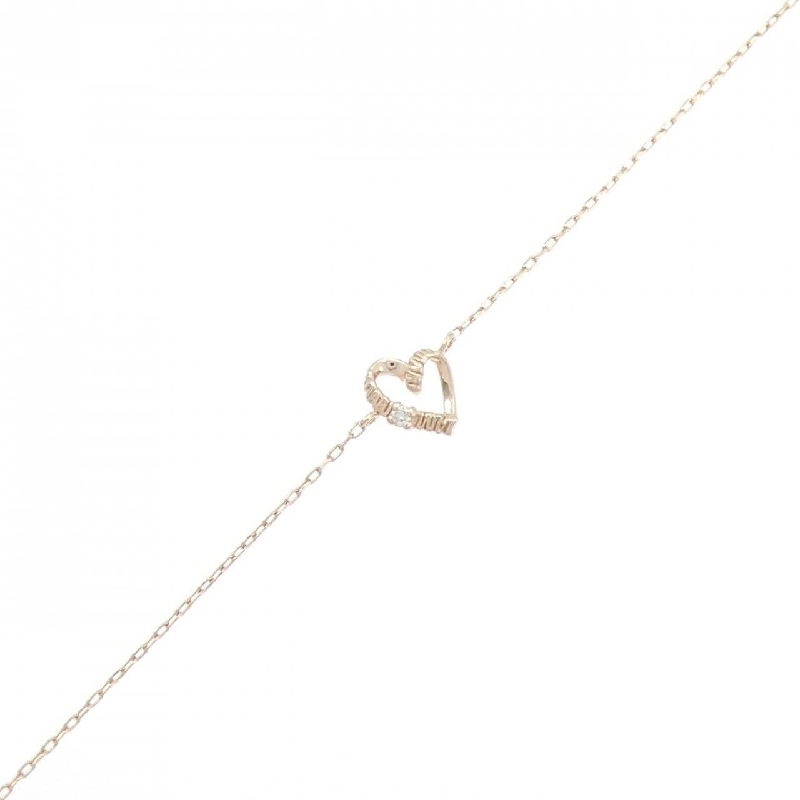 K10PG Heart Diamond Bracelet - Hàng hiệu Authentic 872583