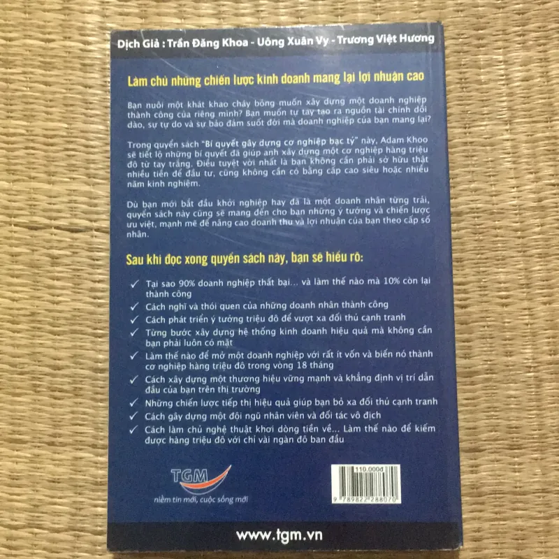 Bí quyết xây dựng cơ nghiệp bạc tỷ 753415