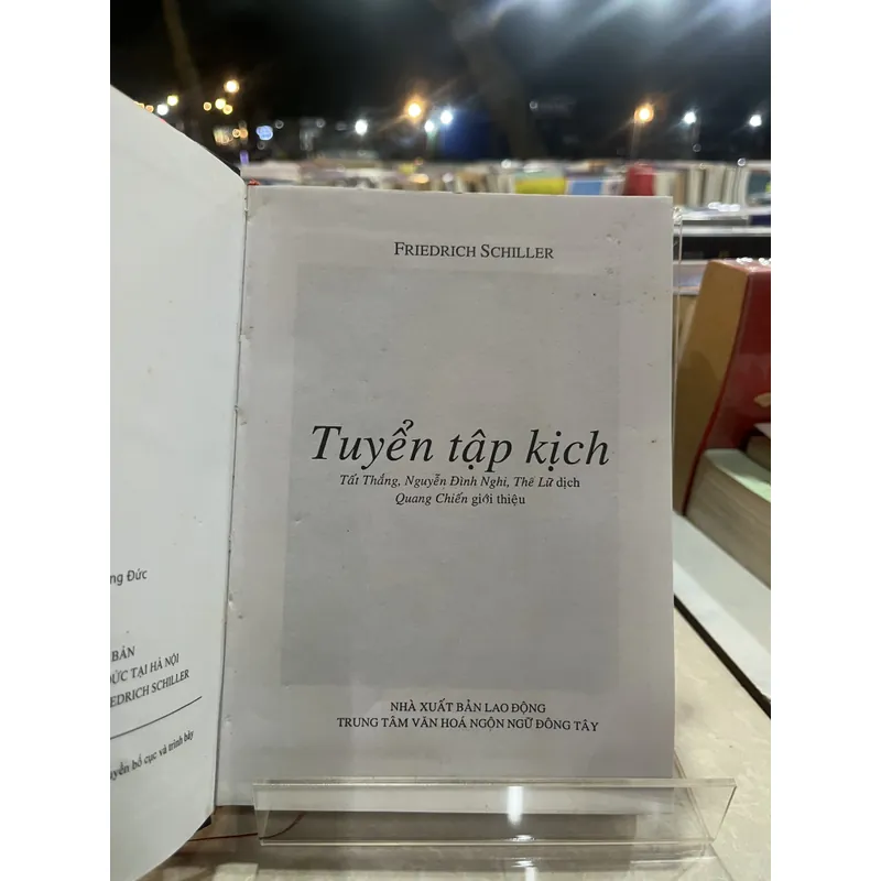 TUYỂN TẬP KỊCH - FRIEDRICH SCHILLER 708902