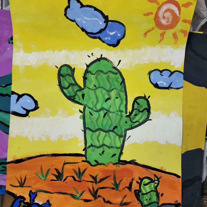 Combo 22 tranh vẽ acrylic chủ đề phong cảnh 799973