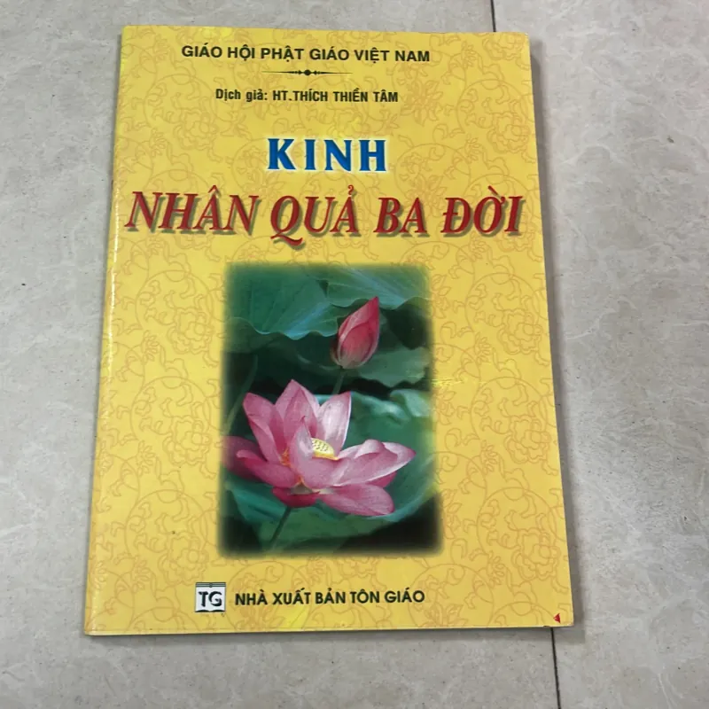 Tặng sách kinh nhân quả 3 đời 757787