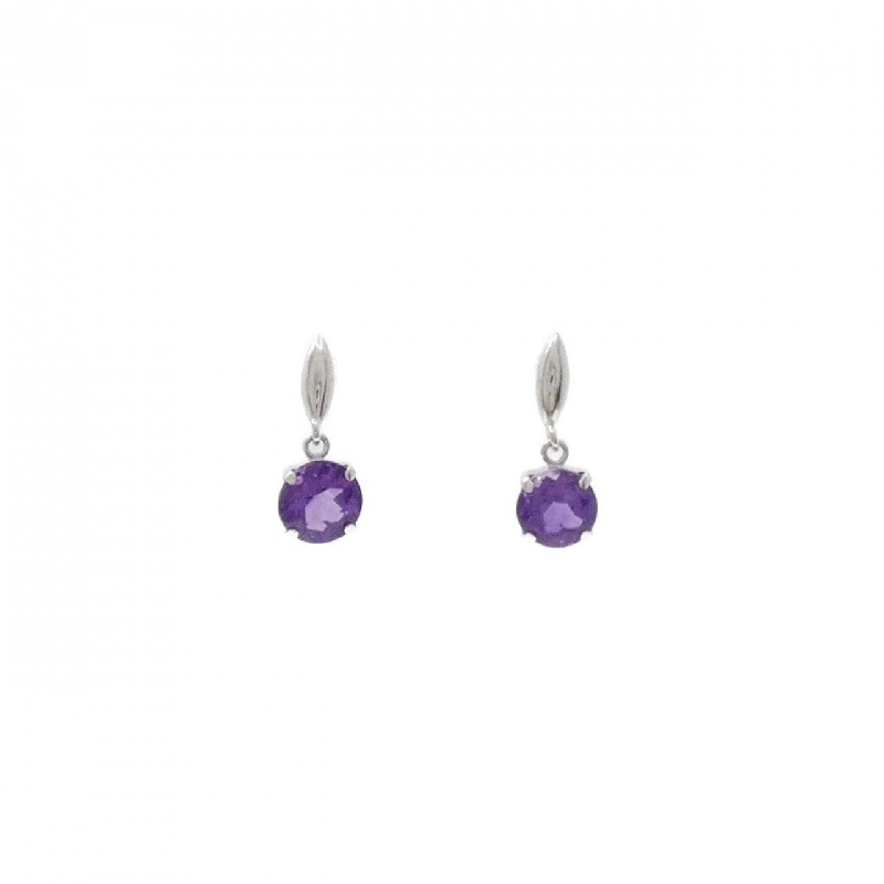K14WG Amethyst Bông tai - Hàng hiệu Authentic 866549