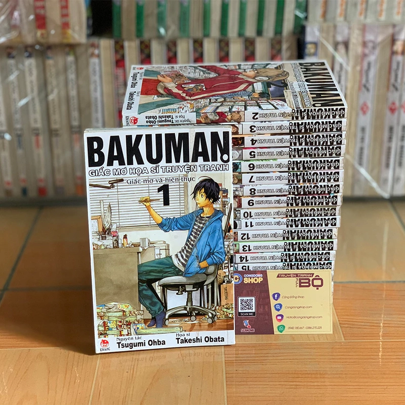 Truyện Bakuman Giấc Mơ Họa Sĩ Truyện Tranh - Trọn Bộ 20 Tập - NXB Kim Đồng 273974