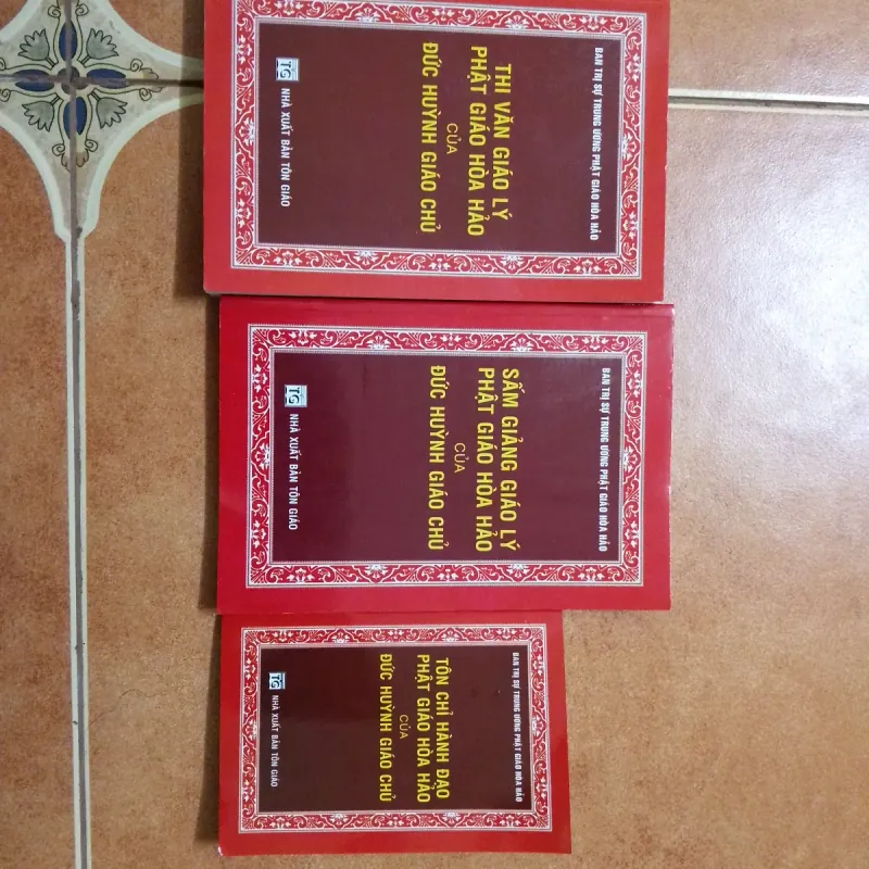 Bộ 3 tập Giáo lý Phật Giáo Hòa Hảo 746749