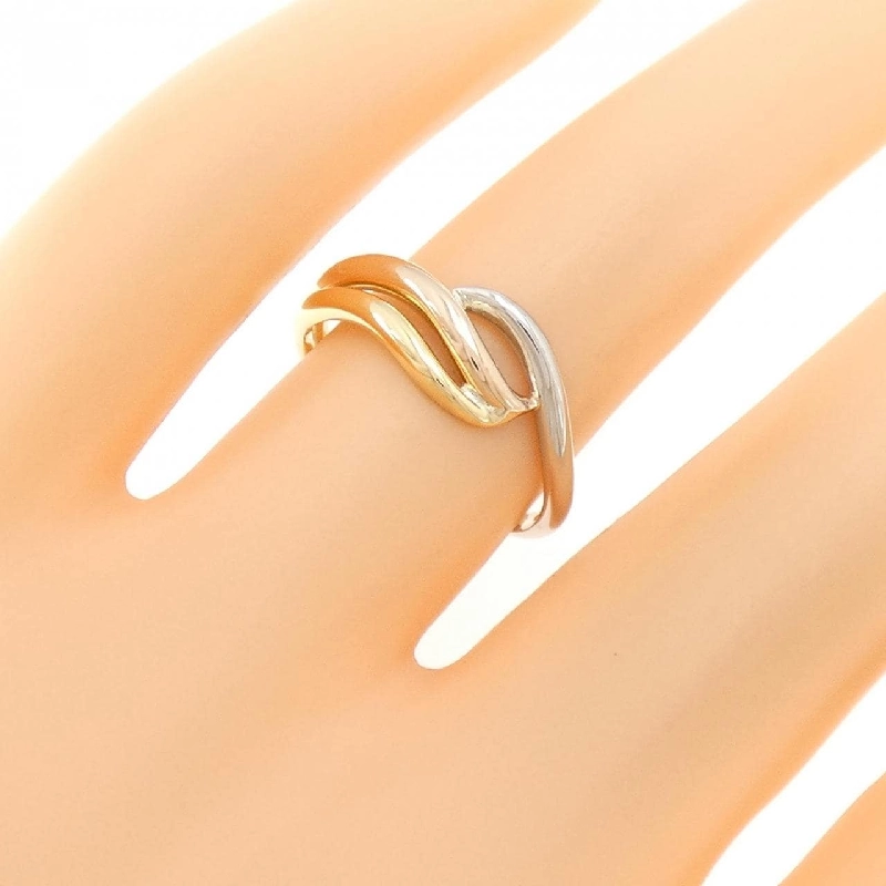 Nhẫn PT900/K18YG/K18PG 671190