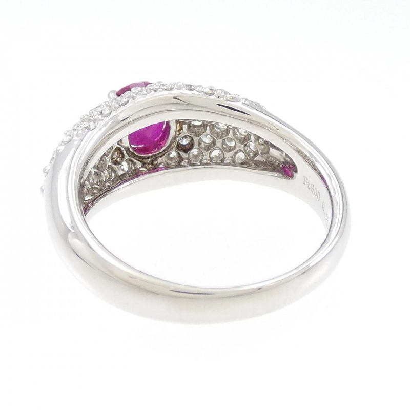Nhẫn Ruby PT900 0.915CT 670915