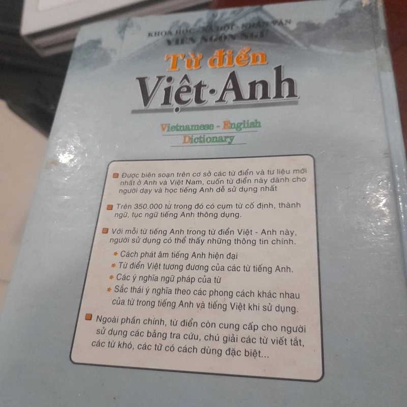 Bộ từ điển Anh - Việt, Việt - Anh của Viện ngôn ngữ học (2 cuốn) 276600