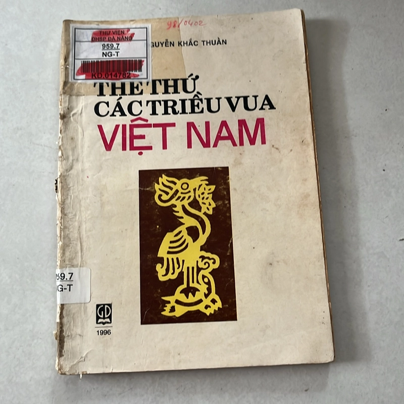 Thế thứ các triều vua Việt Nam 508396