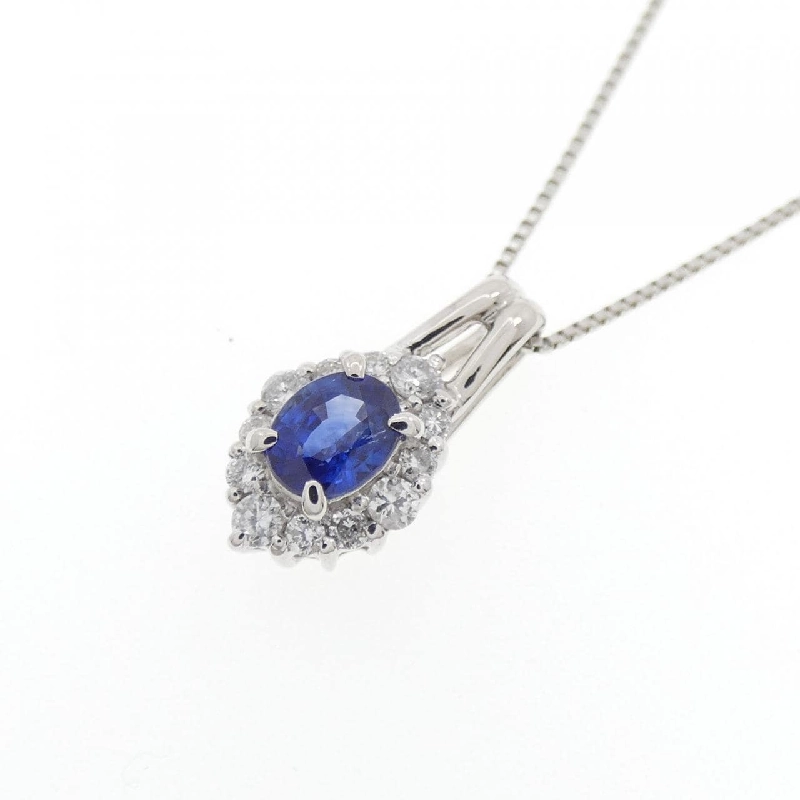 Dây chuyền Sapphire PT900/PT850 0.37CT - Hàng hiệu Chính hãng 861421
