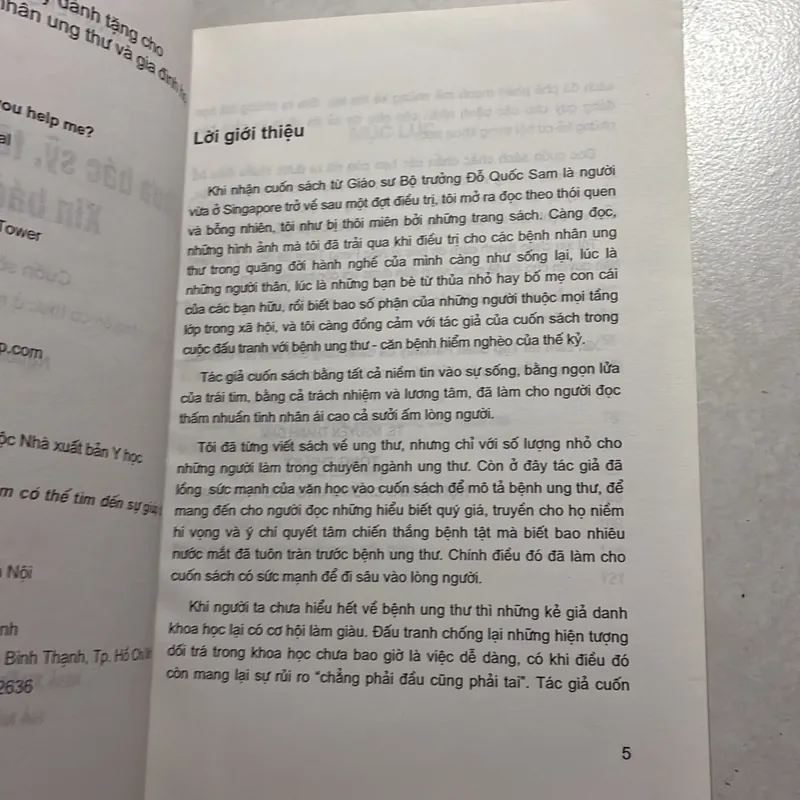 Thưa bác sĩ, tôi bị ung thư 736555